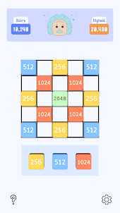 2048 Tiles: Number Tile Merge