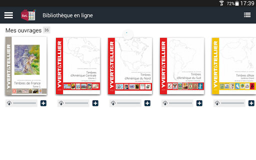 Bibliothèque en ligne Screen 2