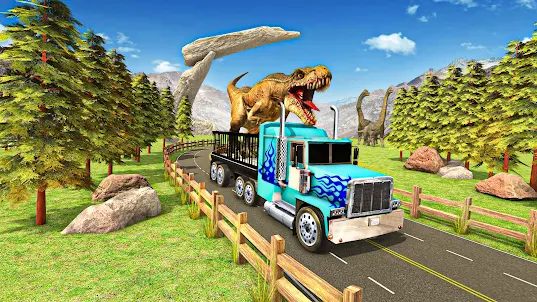野生動物貨運卡車遊戲