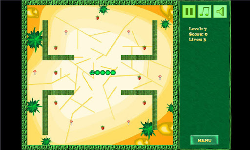 Android application Snake Life screenshort