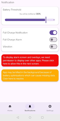 Battrix - Full charge notifier screenshot 2