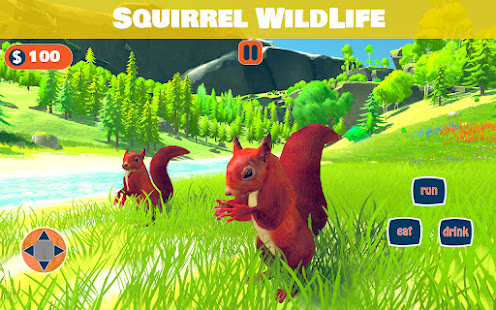 Wild Squirrel Simulator : Flying Squirrel Game 0.4 APK screenshots 5