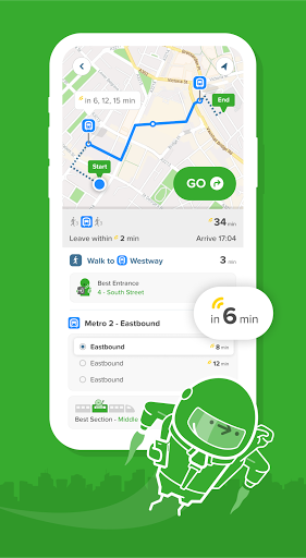 Citymapper ekran görüntüsü