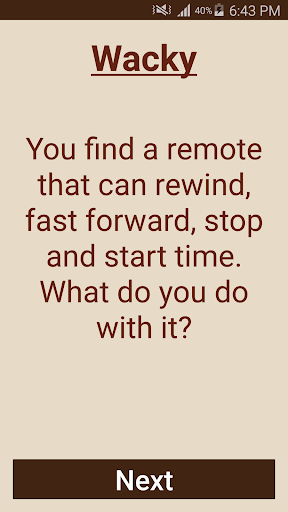 Conversation Starters