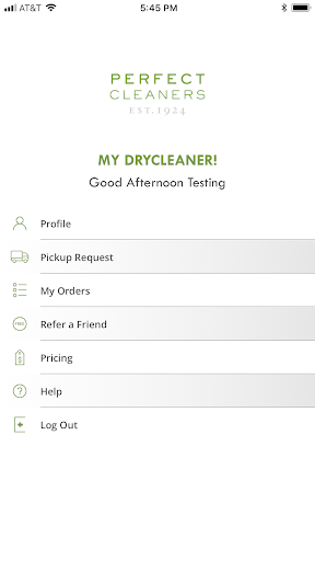 Perfect Cleaners Screen 2