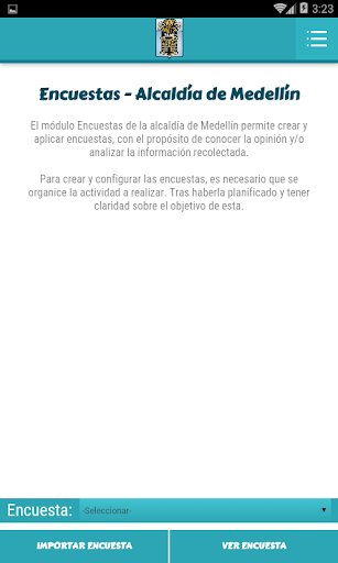 Encuestas Alcaldía de Medellín Screen 2