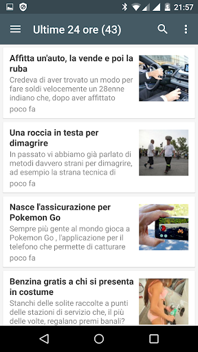 Almanacco Quotidiano Screen 2