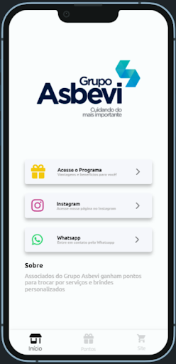 Android application Clube de Benefícios Asbevi screenshort
