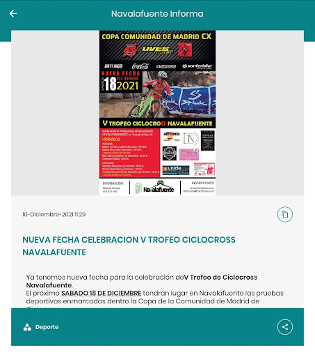 Navalafuente Informa Screen 3