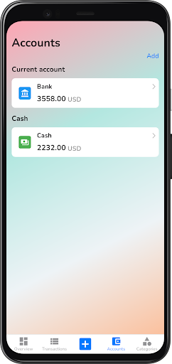 Screenshot of Pefi: Expense Tracker