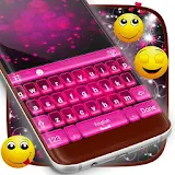 Pink Neon Keyboard Theme icon