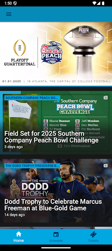 Screenshot of Peach Bowl, Inc.