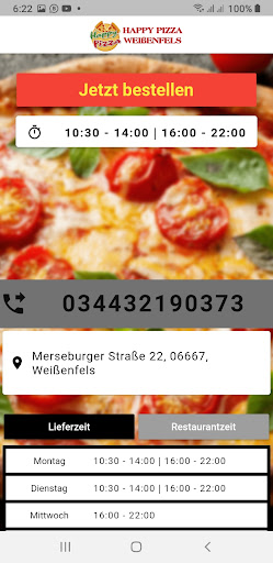 Happy Pizza Weißenfels Screen 2