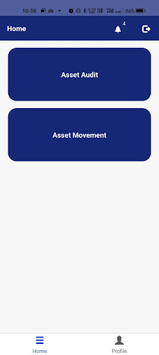 Android application iAsset-M screenshort