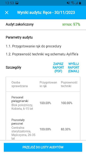 MEDICHECK – audyty higieniczne Screen 2