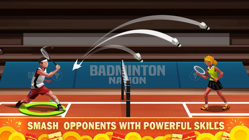 Badminton League 5.51.5081.0 APK + Mod (Unlimited money) for Android
