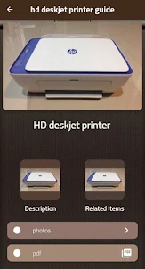 hd deskjet printer guide