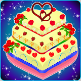 Princess Heart Wedding Cake icon