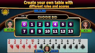 Spades classic card offline - Screenshot 2