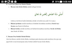 screenshot of Shalat Sunnah & Dzikir Doa