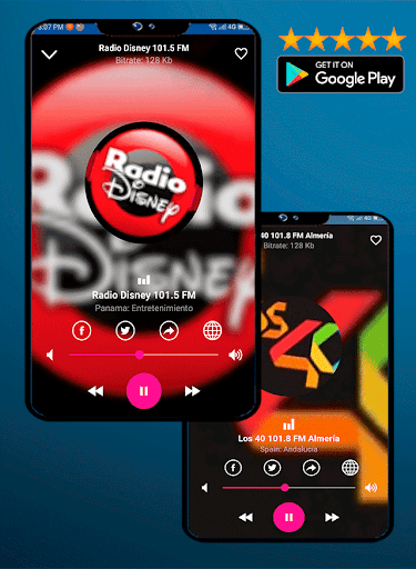 Live radio Suriname FM Screen 2