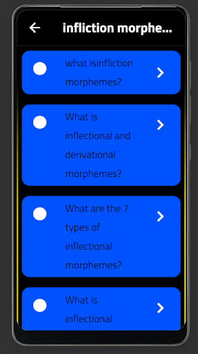 infliction morphemes Screen 2