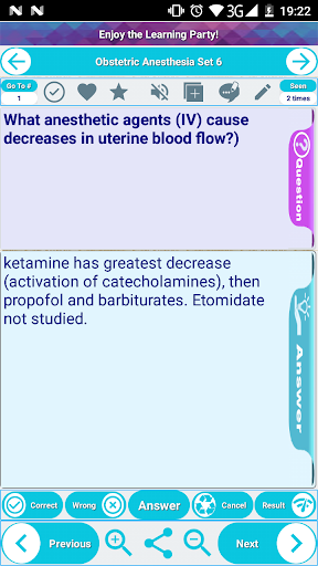 CRNA Nurse Anesthetist Exam Screen 3