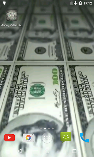 Money Video Live Wallpaper Screen 2