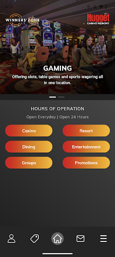 Android application Nugget Casino Sparks screenshort