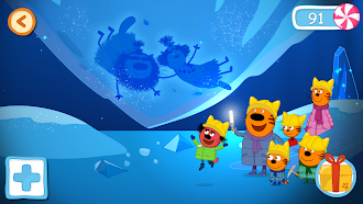Game screenshot Три кота. Зимние каникулы hack