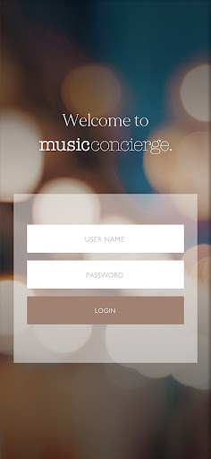Android application Music Concierge screenshort