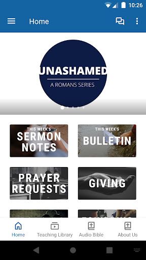 Android application Allendale Baptist Church screenshort
