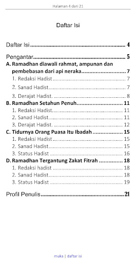 Hadits Dhaif Seputar Ramadhan Screen 2