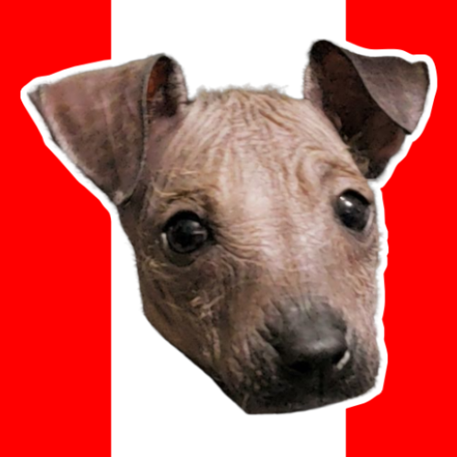 Stickers Perro Peruano logo