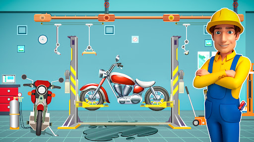 Motorcycle Factory Maker Sim Screen 3