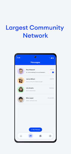 Android application Flutter Jobs screenshort