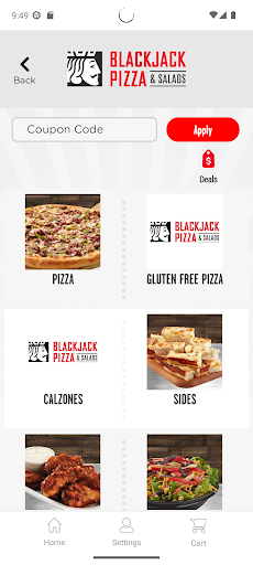 Blackjack Pizza Screen 3