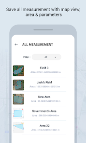 Captura de Pantalla 13 GPS Area Measure android