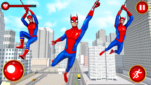 Spiderhero Rope Superhero Game  screenshots 2