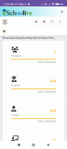 eSchooLive Screen 3