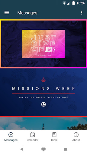 Android application Calvary Chapel Chattanooga screenshort