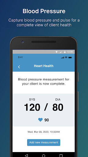 Android application MyClearStep for Admins screenshort