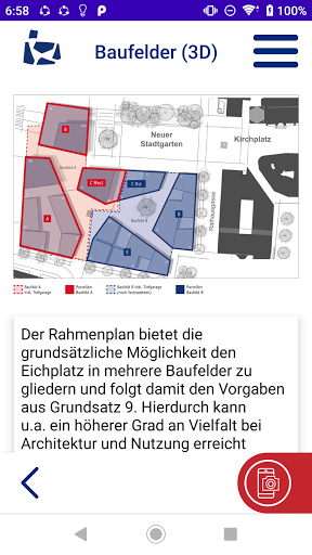 Android application Eichplatz App screenshort
