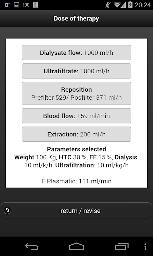 CRRT -extrarenal purification- Screen 3