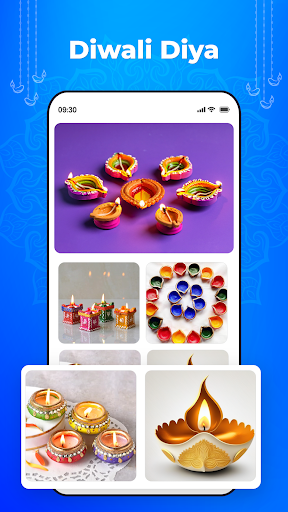 Android application Diwali Diya Decorations screenshort