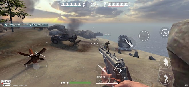 Ghosts of War: Battle Royale WW2 Shooting games 0.2.18 Apk + Data 4