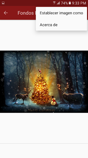 Fondos Navideños de Pantalla