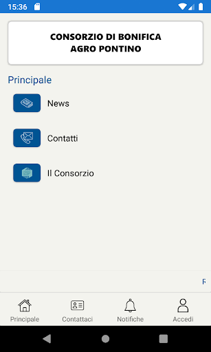 Consorzio Agro Pontino Screen 2