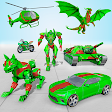 Army Dragon Robot Transform 3D