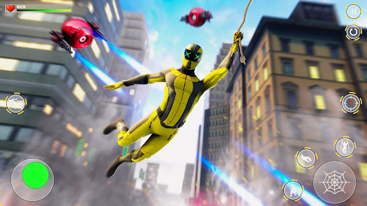 Captura de Pantalla 9 Rope hero game Spider Games android